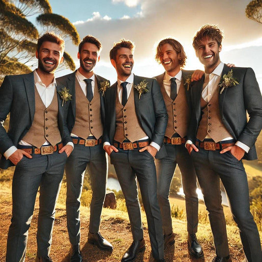 The Ultimate Groomsmen Gifts: Anvil Hide Leather Makes Your Wedding Party Shine - Anvil Hide