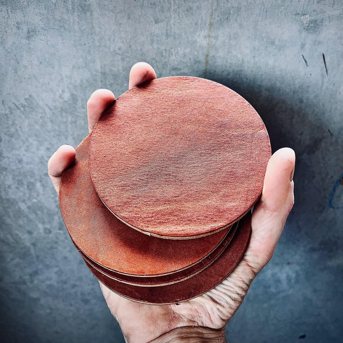 How to make leather Coasters? - Anvil Hide