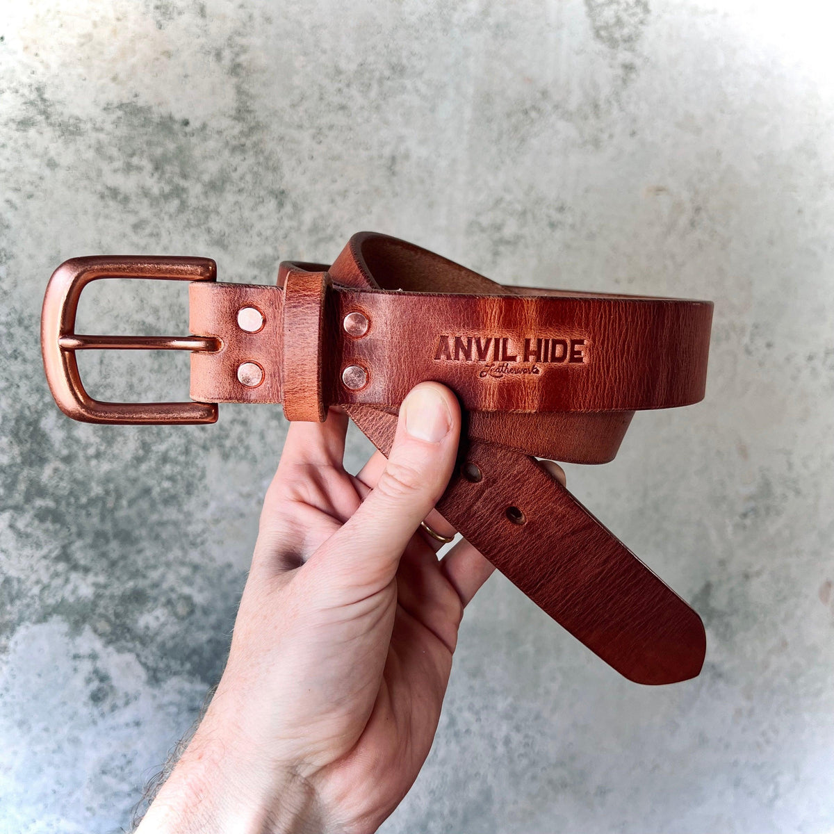 The Toughest, strongest, thickest Belts in Australia Anvil Hide