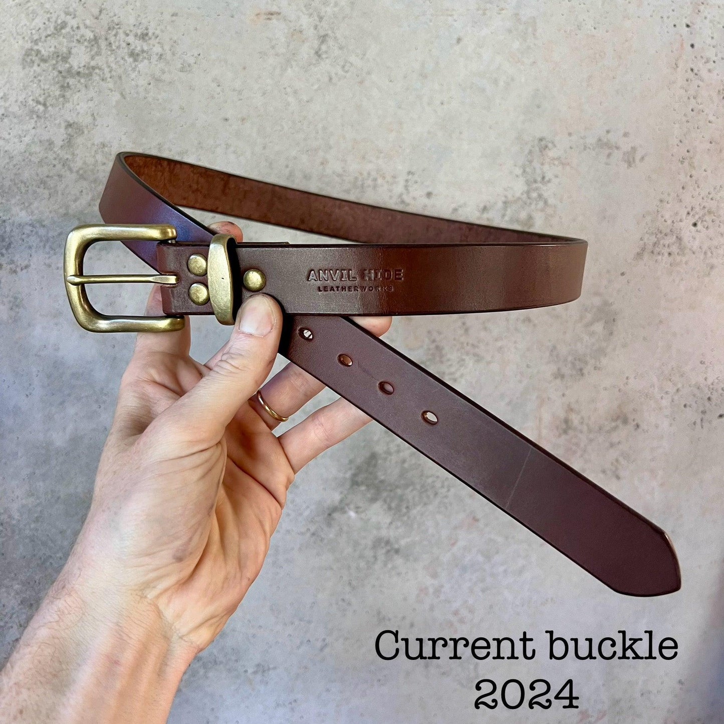 The Heirloom Belt - Anvil Hide