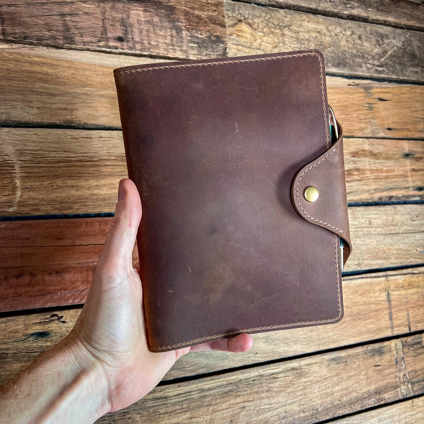 The Notebook Cover - Anvil Hide