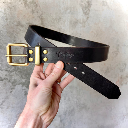 The Century Belt - Guaranteed 100 years - Anvil Hide