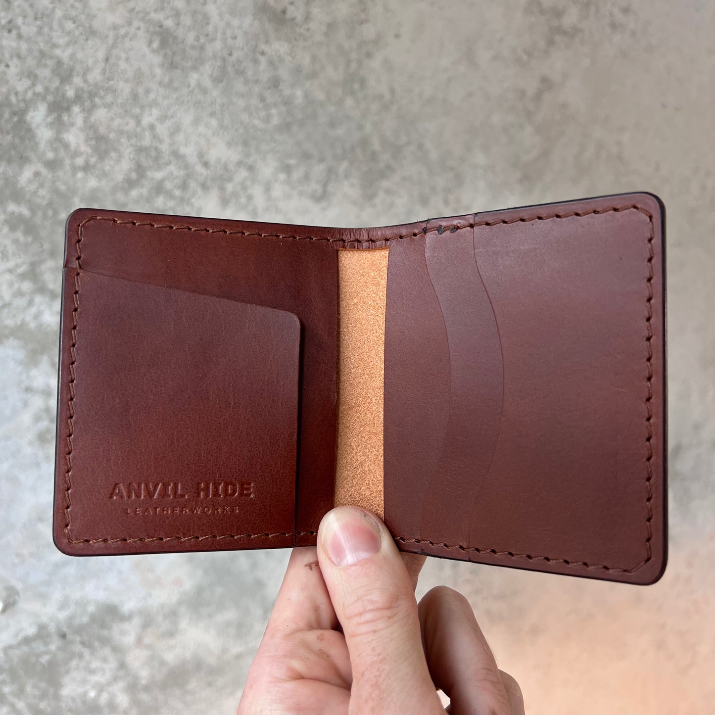 The Bi-fold Wallet - Anvil Hide