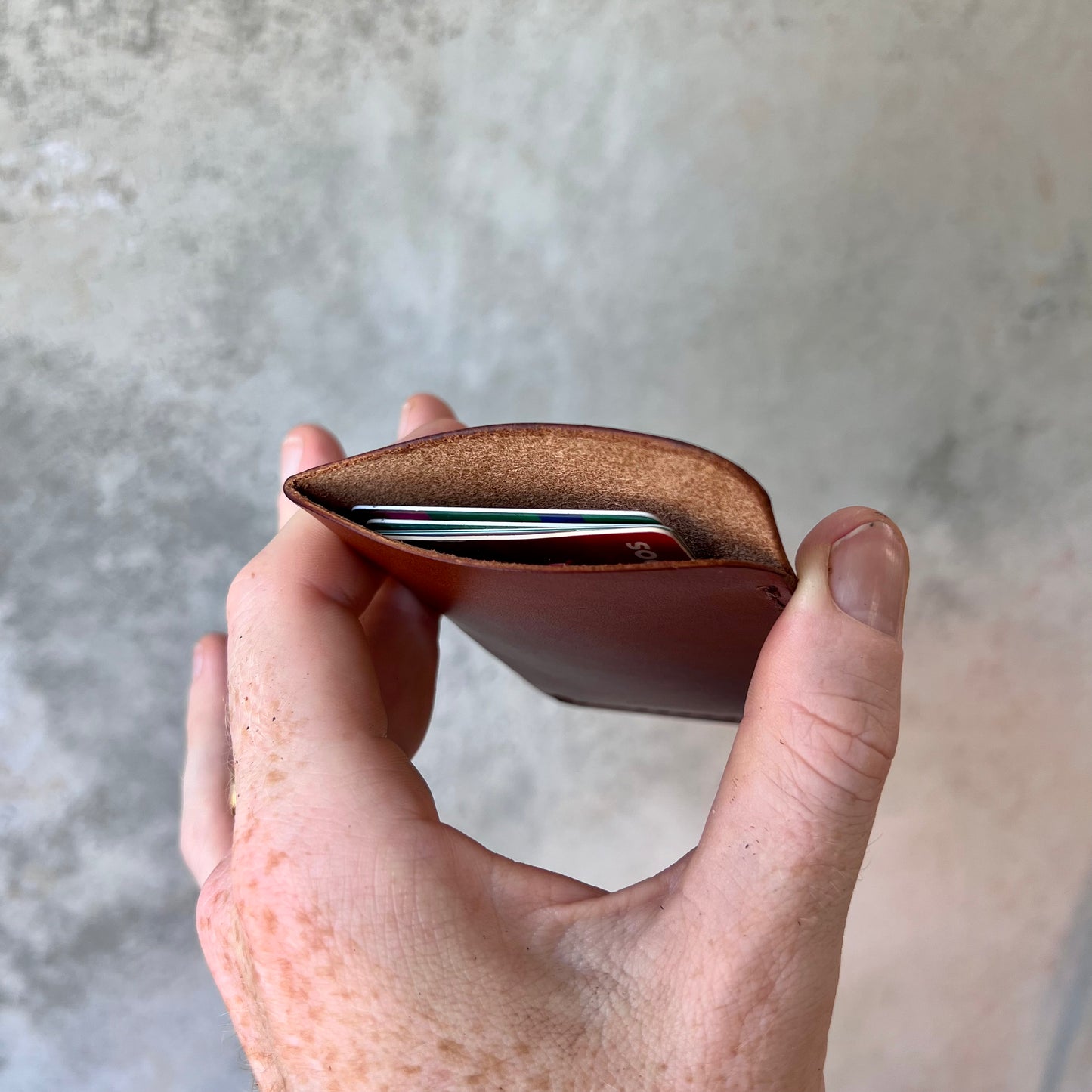 The Card Sleeve Wallet - Anvil Hide