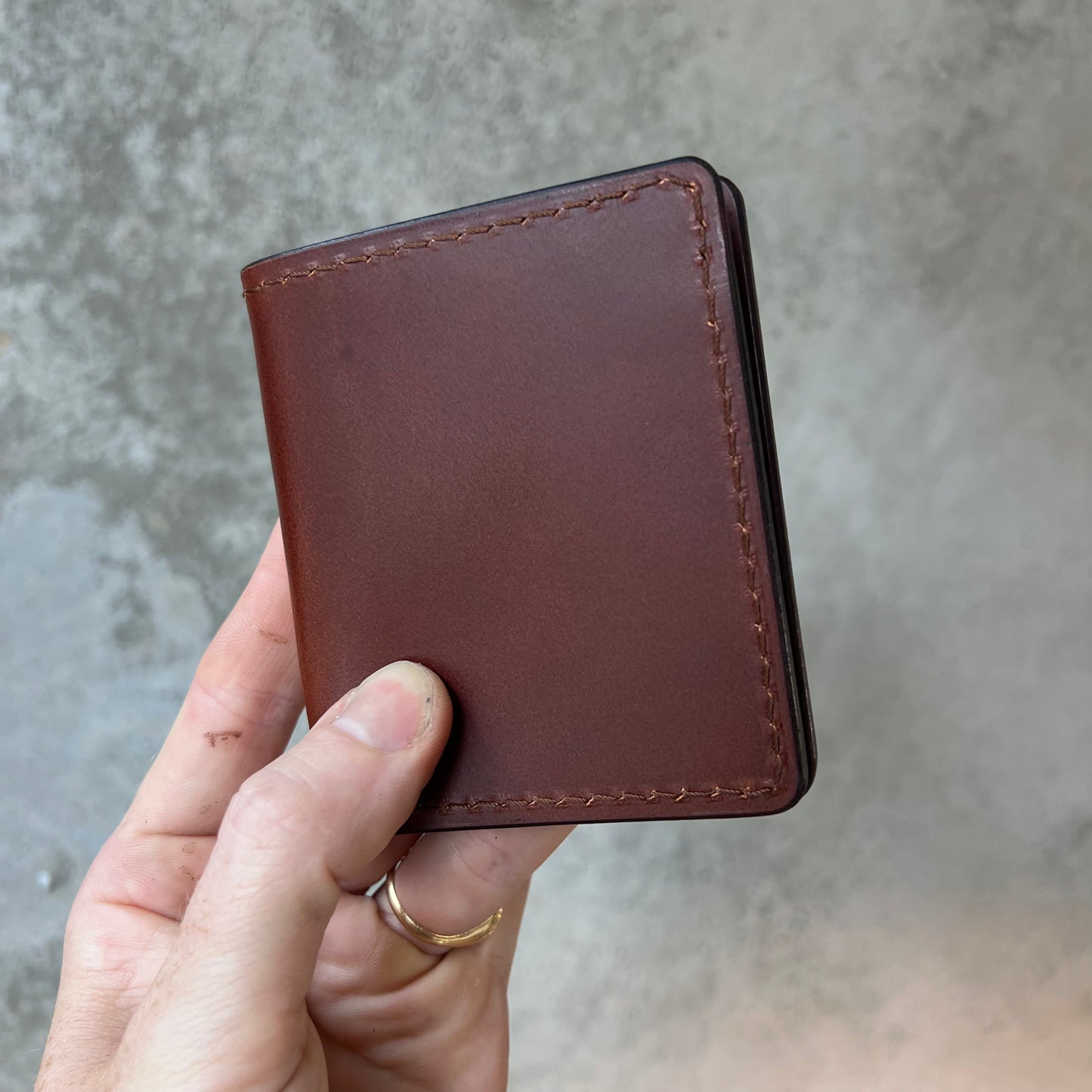 The Bi-fold Wallet - Anvil Hide