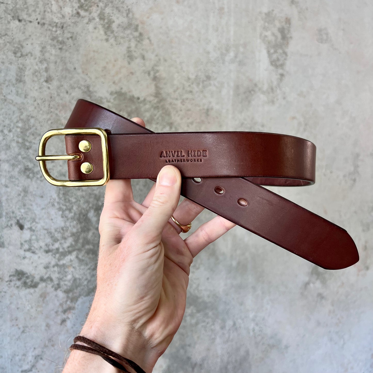 The Classic Belt - Anvil Hide