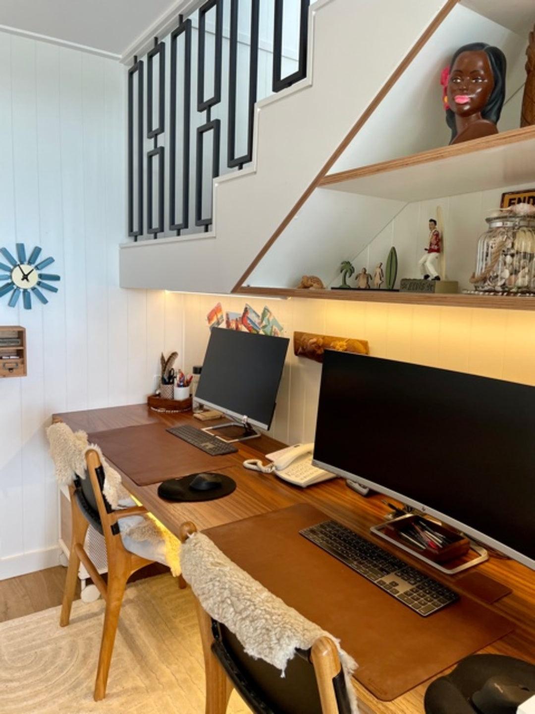 Leather Desk Mats - Anvil Hide