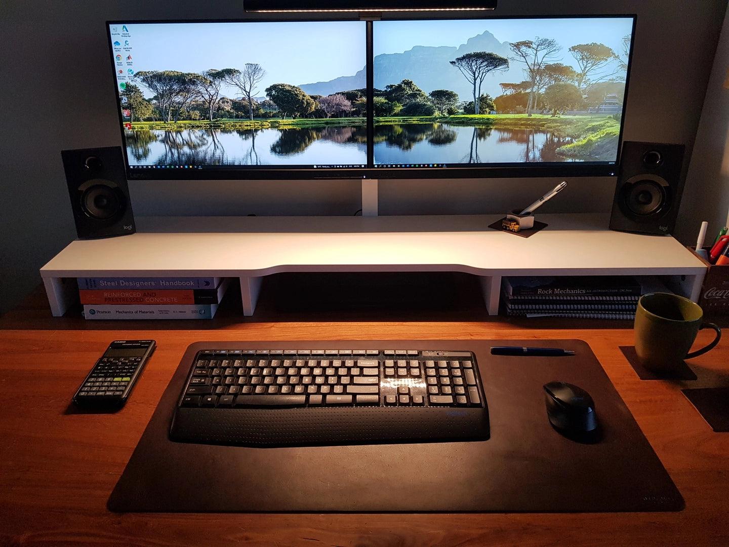 Leather Desk Mats - Anvil Hide