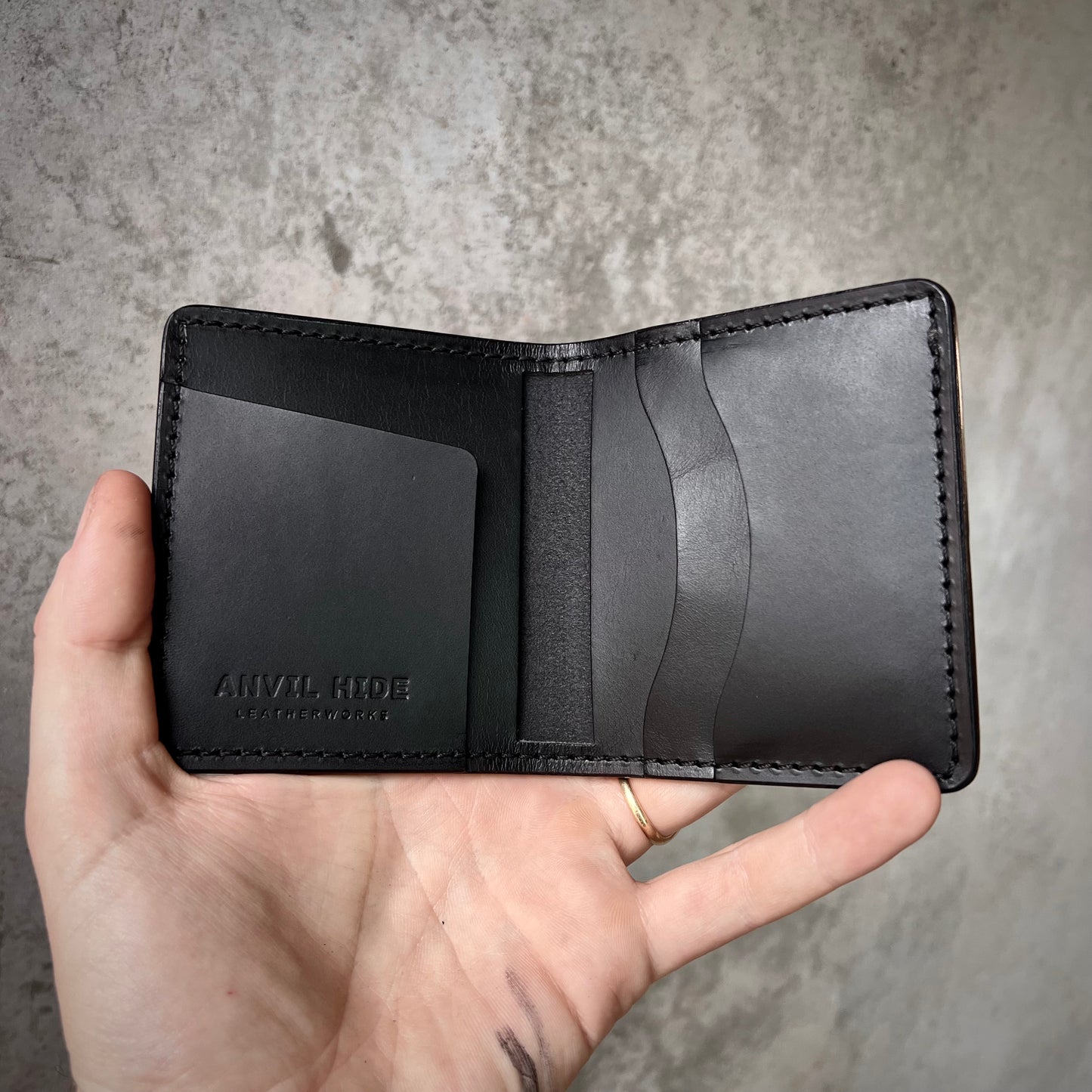 The Bi-fold Wallet - Anvil Hide