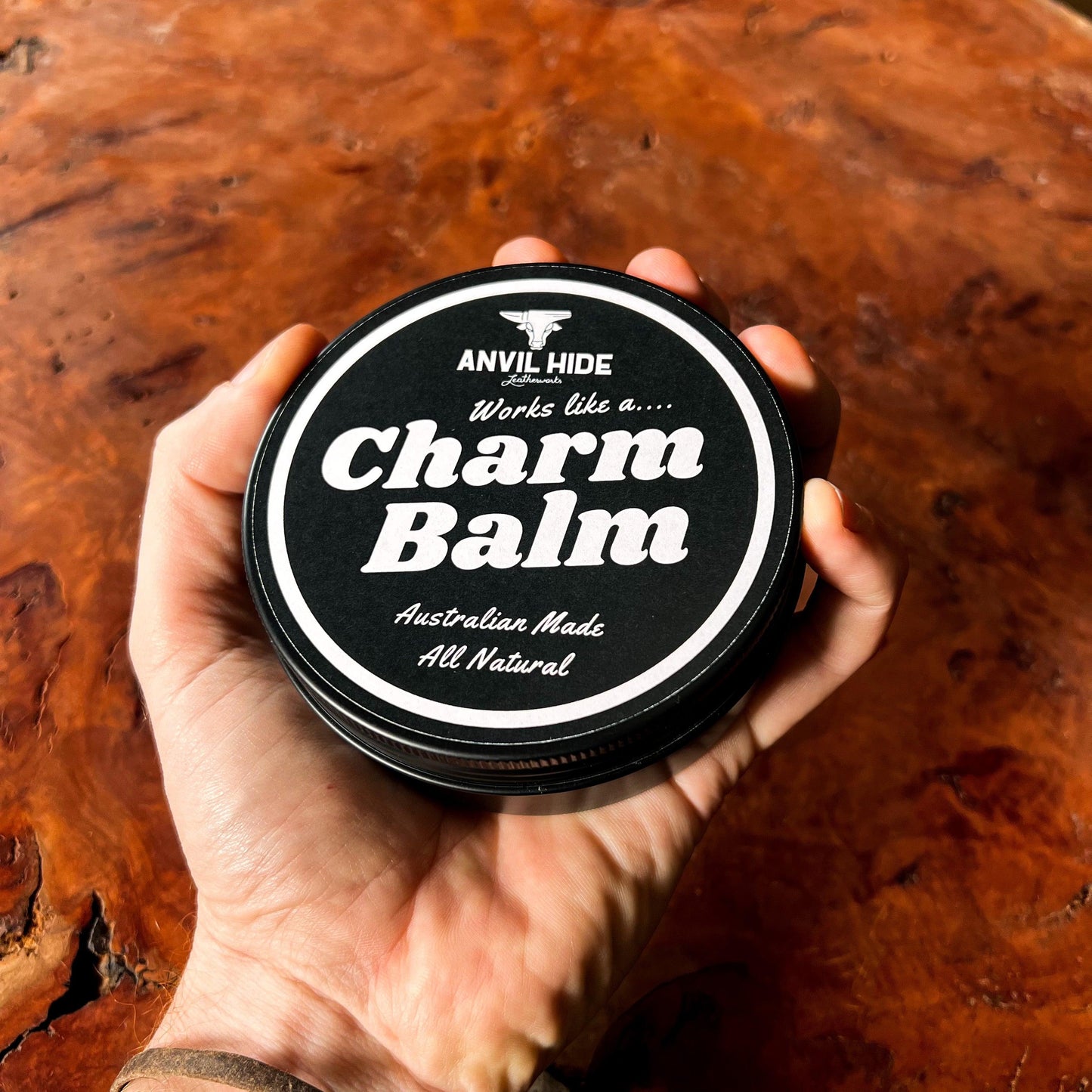 "Works like a Charm" Balm - leather conditioner and restorer - Anvil Hide