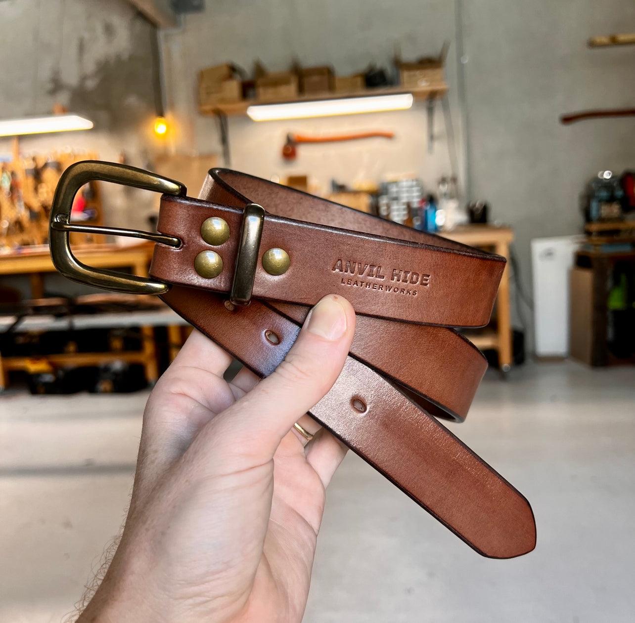 The Heirloom Belt - Anvil Hide