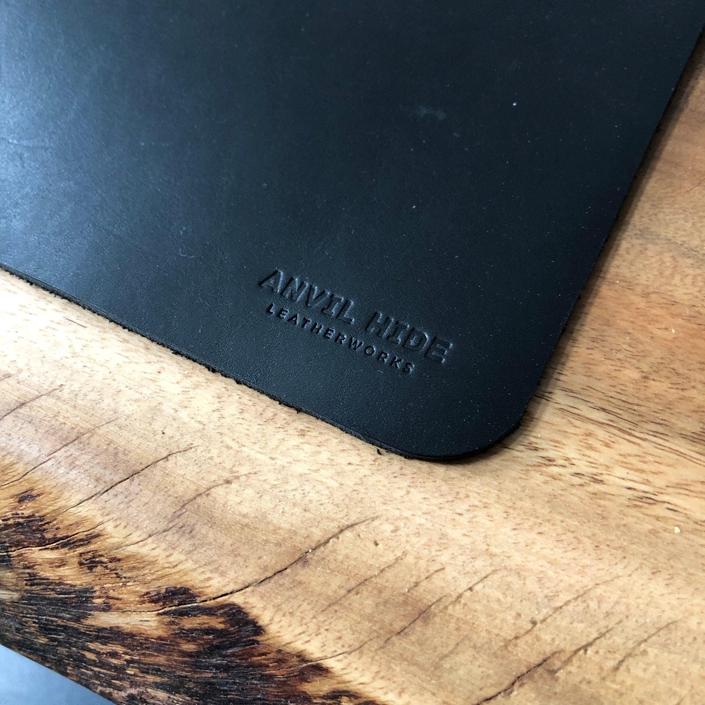 Leather Desk Mats - Anvil Hide