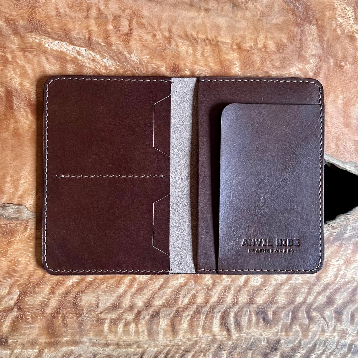 Passport Pocket Wallet - Anvil Hide