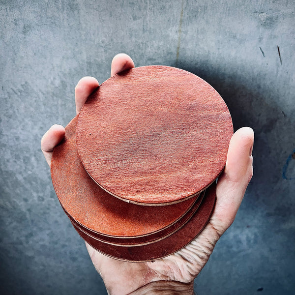 How to make leather Coasters?
