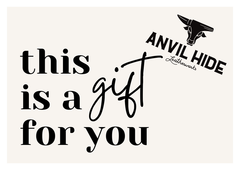 Anvil Hide Gift Card