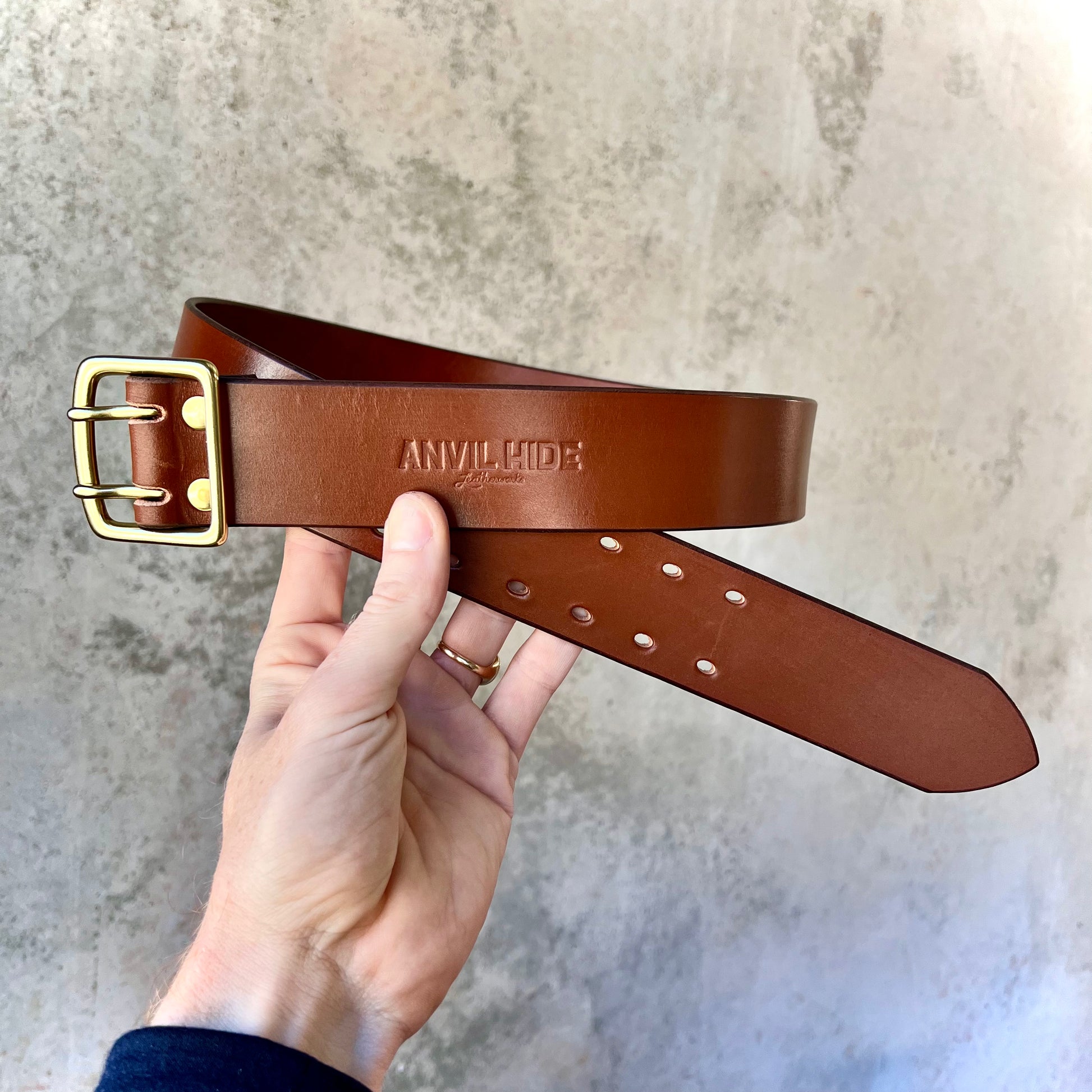 The Wide Belt - Anvil Hide