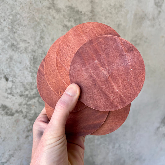 Coasters (Thick + Unbranded) - Anvil Hide