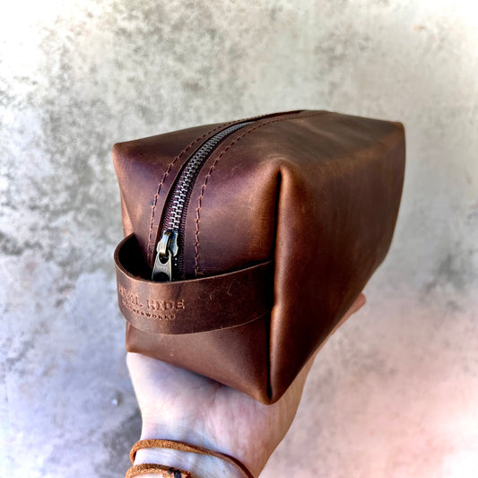 The Vagabond - Wash bag - Anvil Hide