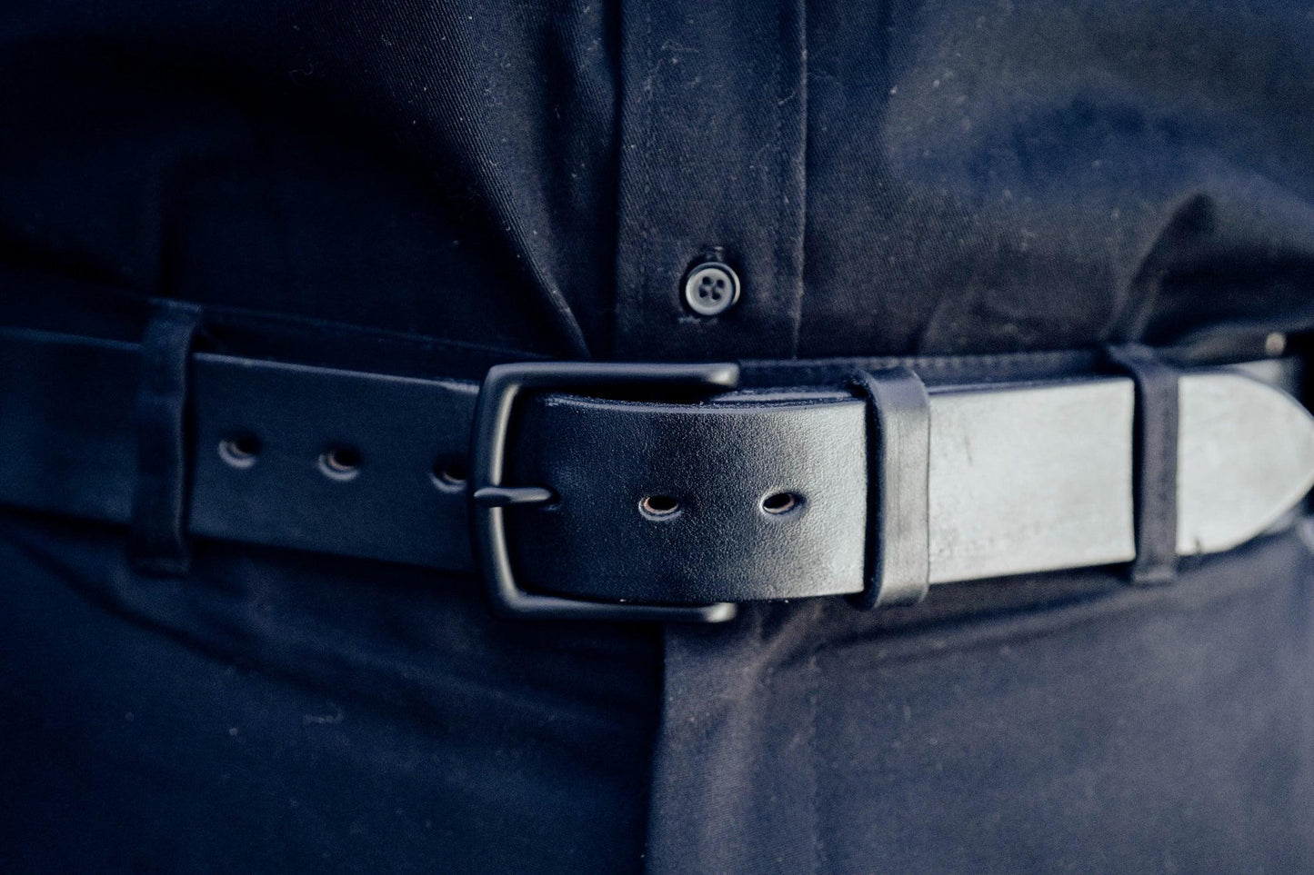 The "Lights out" belt - Anvil Hide