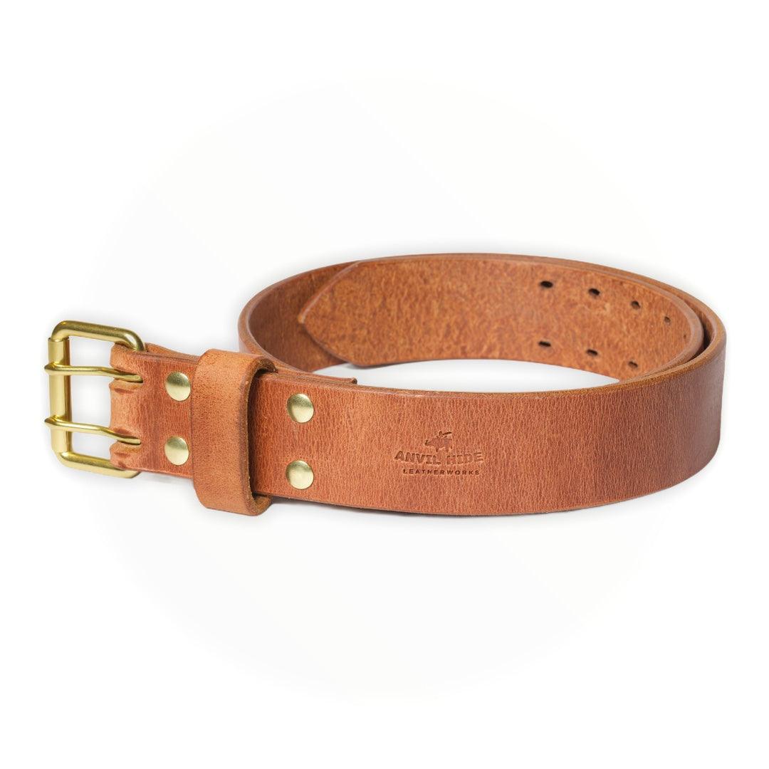 The Unbreakable Leather Belt Old World Tan (Hermann Oak tannery