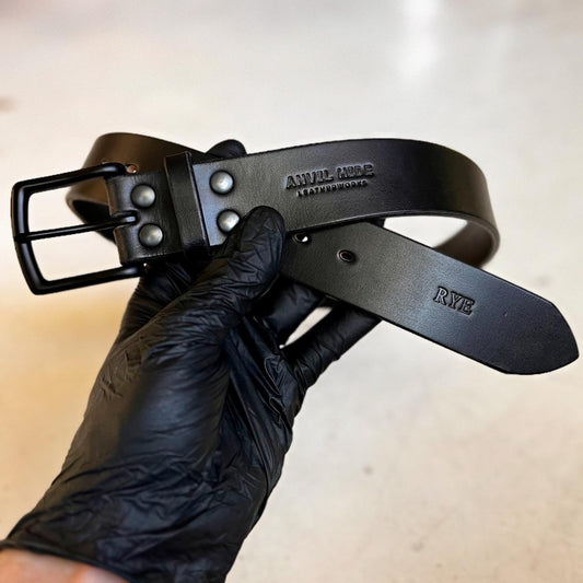 Add custom embossing to your product - Anvil Hide